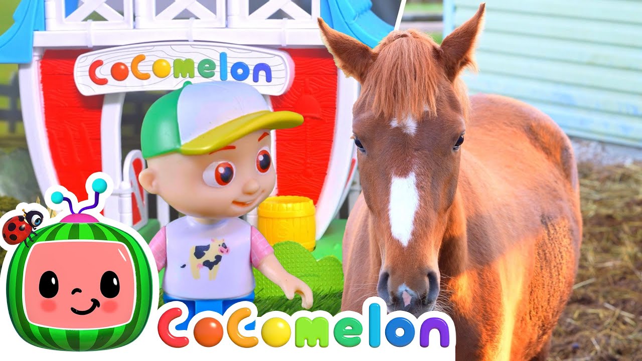 🐷 Old MacDonald Had a Farm Pretend Play 🚜 | Toy Animal Song + MORE CoComelon Nursery Rhymes img