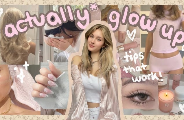 How to ACTUALLY glow up ✧*: physically & mentally ✧*:・゚✧ img