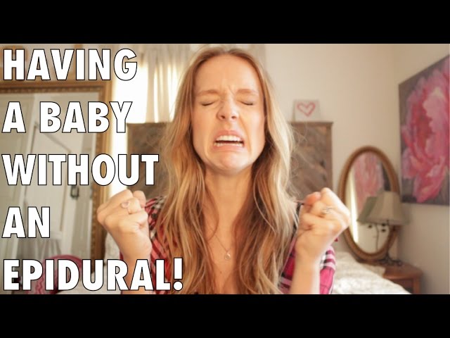 Natural birth: How to have a baby without an epidural! img